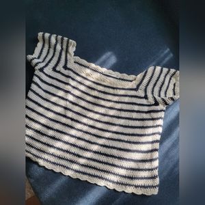 Crochet crop top Mango